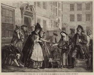 Brick Court, Middle Temple, april 1774